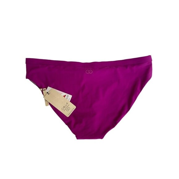 NWT Calia Wide Band Bikini Bottom in Vivid Violet by Carrie Underwood - Size XL - Picture 3 of 4